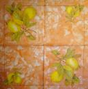 124 Lemons,  Oranges - 3-ply (orange)